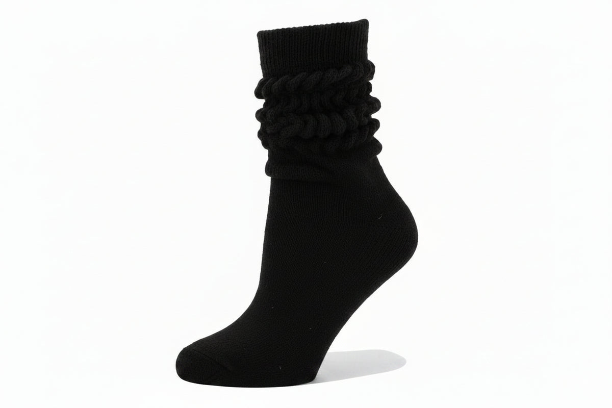 Heavyweight Slouch Socks  Assorted Colors (6 Pair)