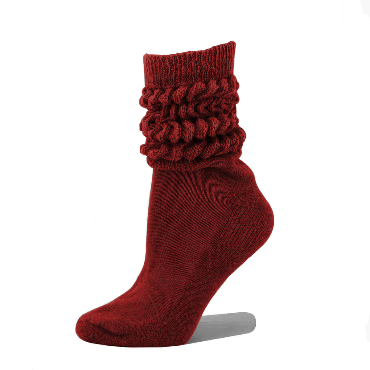 Heavyweight Slouch Socks  Assorted Colors (6 Pair)