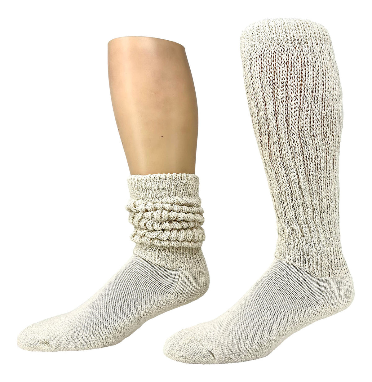 Heavyweight Slouch Socks  Assorted Colors (6 Pair)