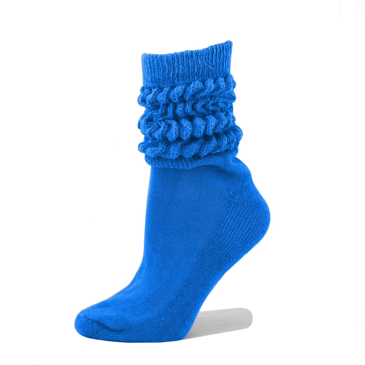 Heavyweight Slouch Socks  Assorted Colors (6 Pair)