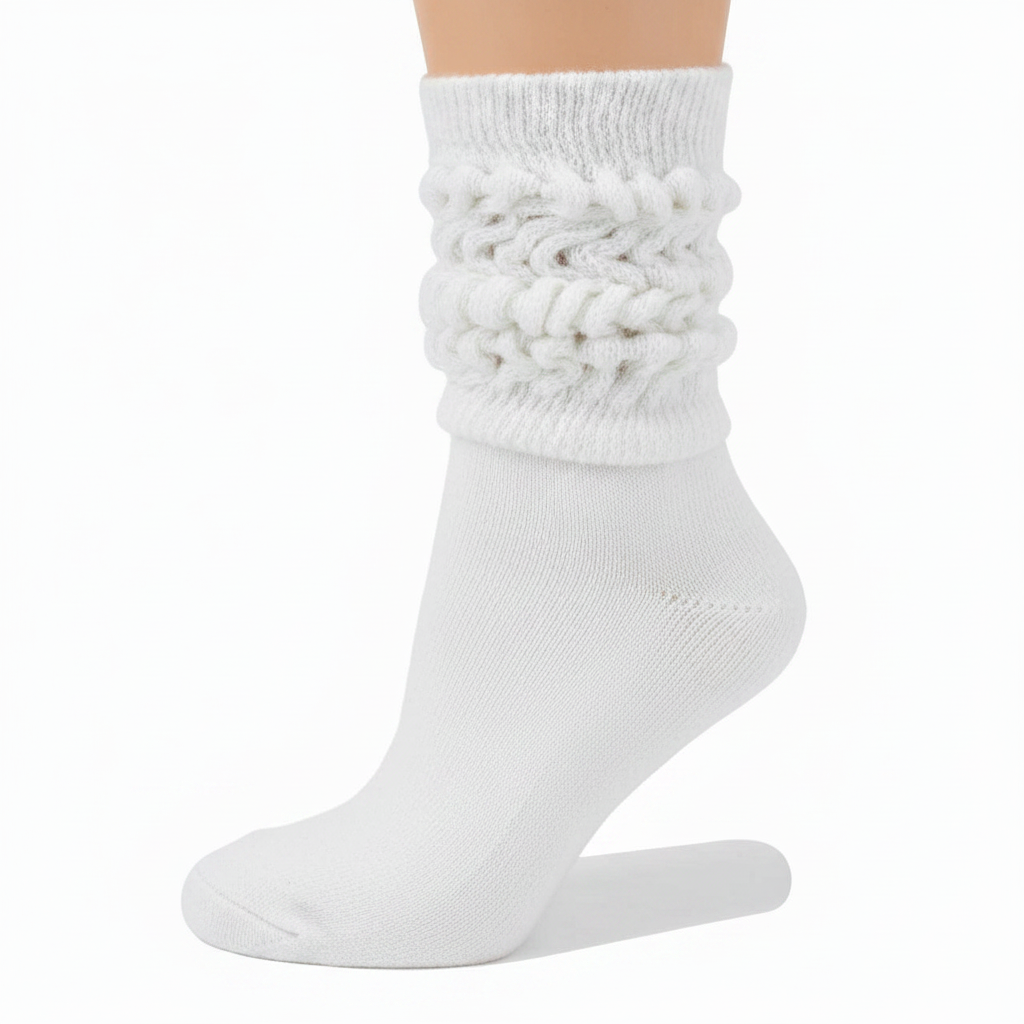 Heavyweight Slouch Socks  Assorted Colors (6 Pair)