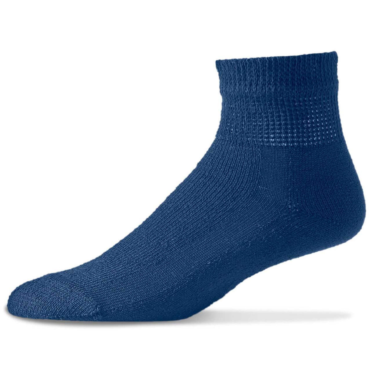 Diabetic Quarter Length  Sock Assortment  12 Pairs Made in the USA